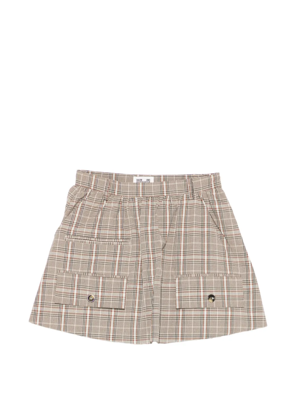 Baum Und Pferdgarten Samaya checked mini skirt - Toni neutri
