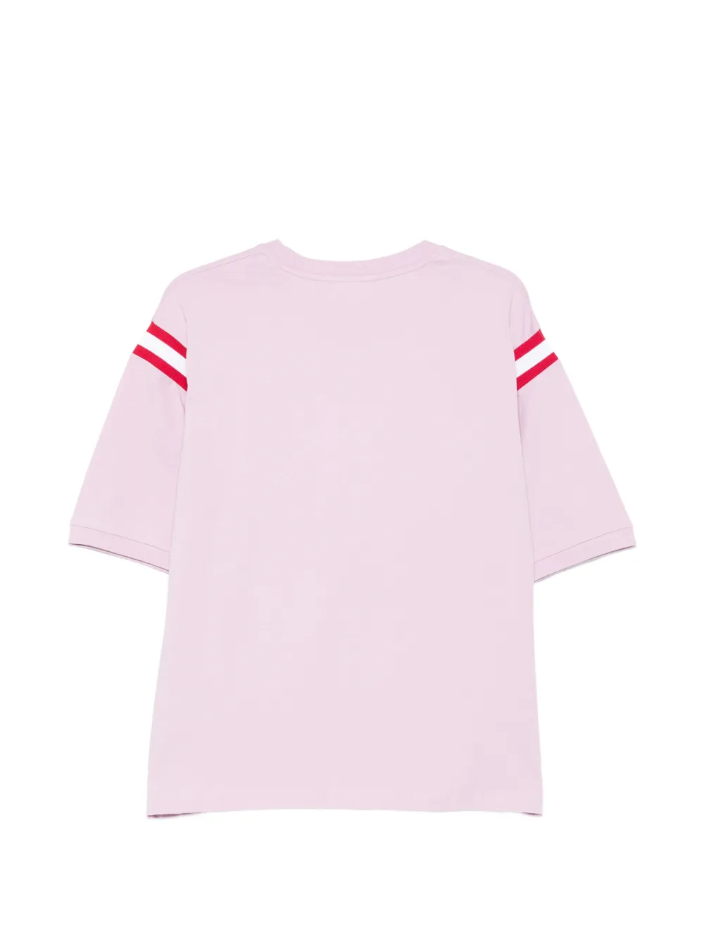  Baum Und Pferdgarten Sleeve Detail T-shirt - Pink 