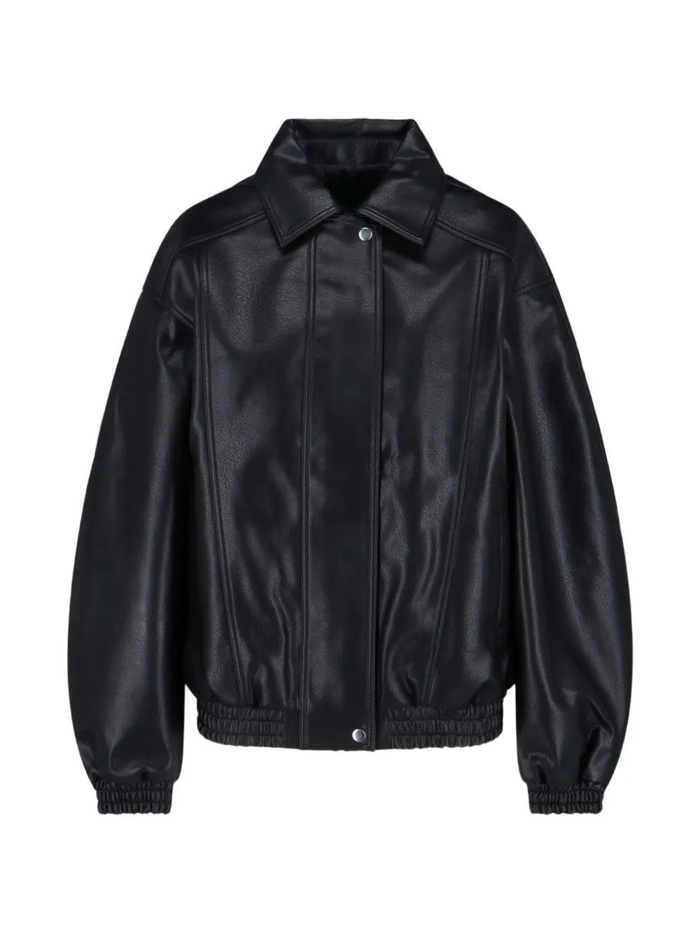 The Frankie Shop buttoned oversized jacket - Nero