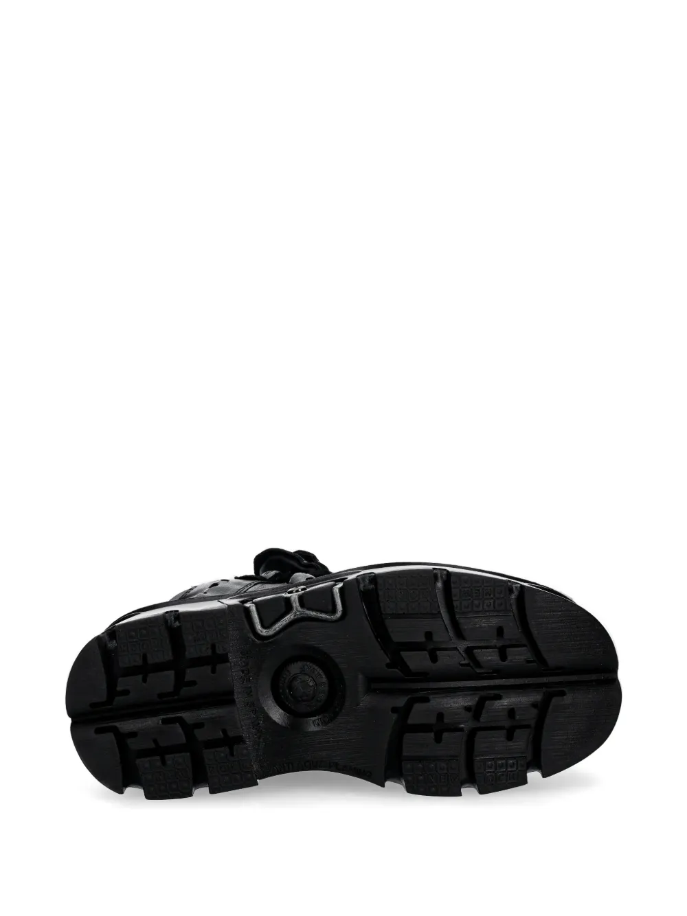 NEW ROCK Sneakers verfraaid met logo Zwart