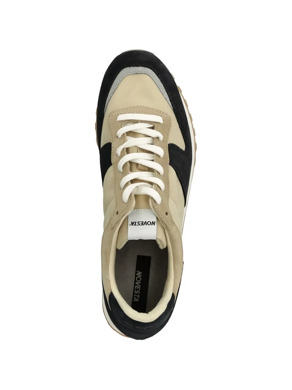 Novesta Sneakers met vlakken Beige