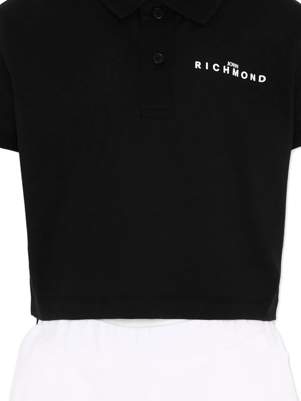  John Richmond Junior Logo-detail Set - Black 