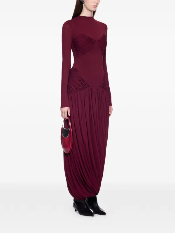 chats by c dam red dress AMARA Dress  CHATS by C.DAM
