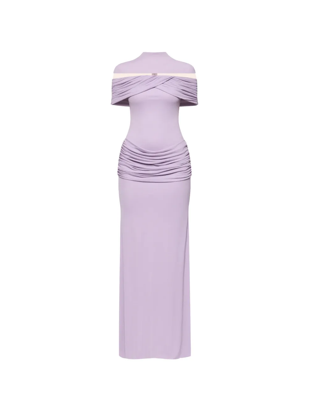 CHATS BY C.DAM Marlene cutout-shoulder maxi dress - Viola