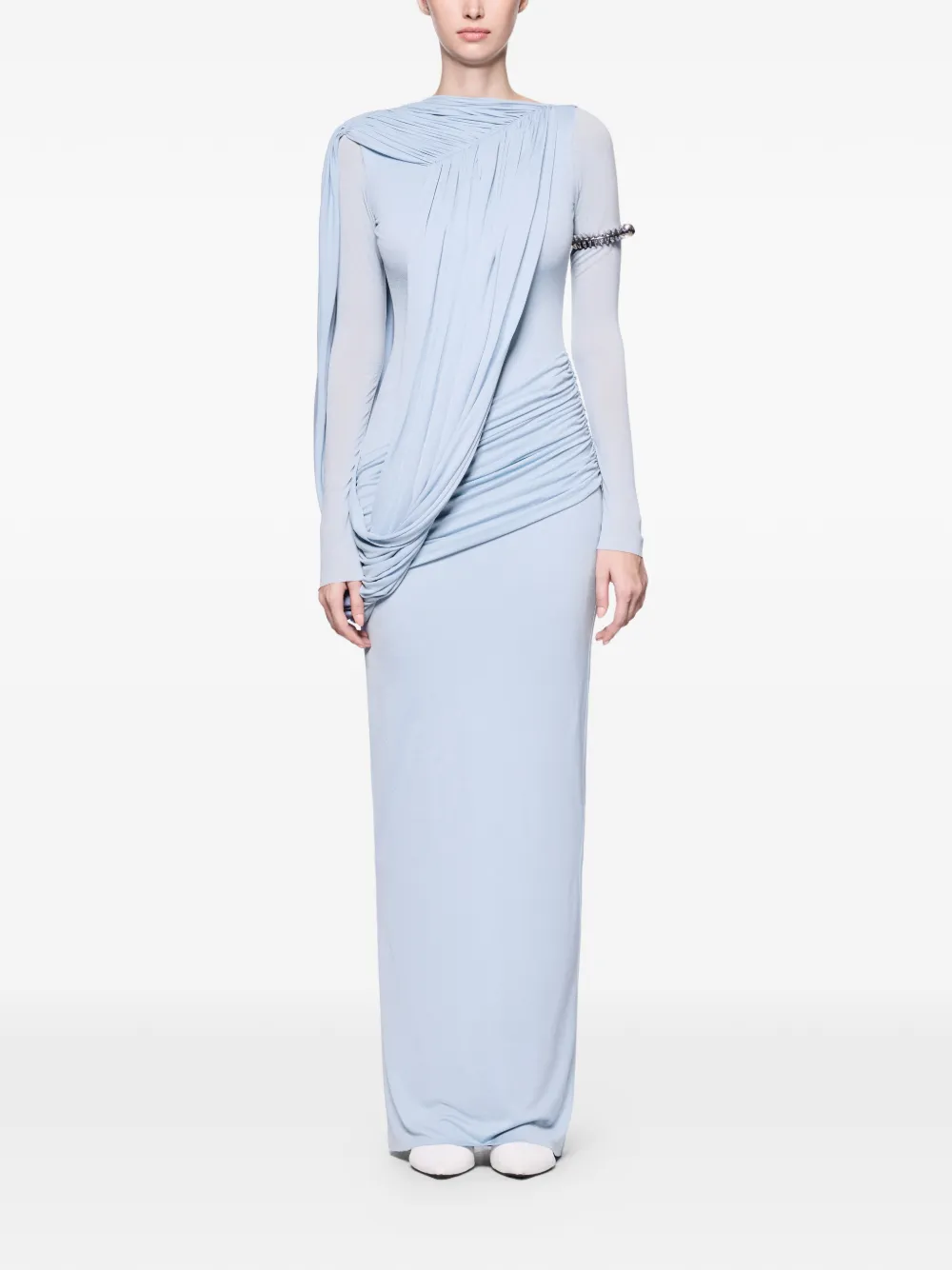  Chats By C.dam Vestido Largo Flavia - Azul 