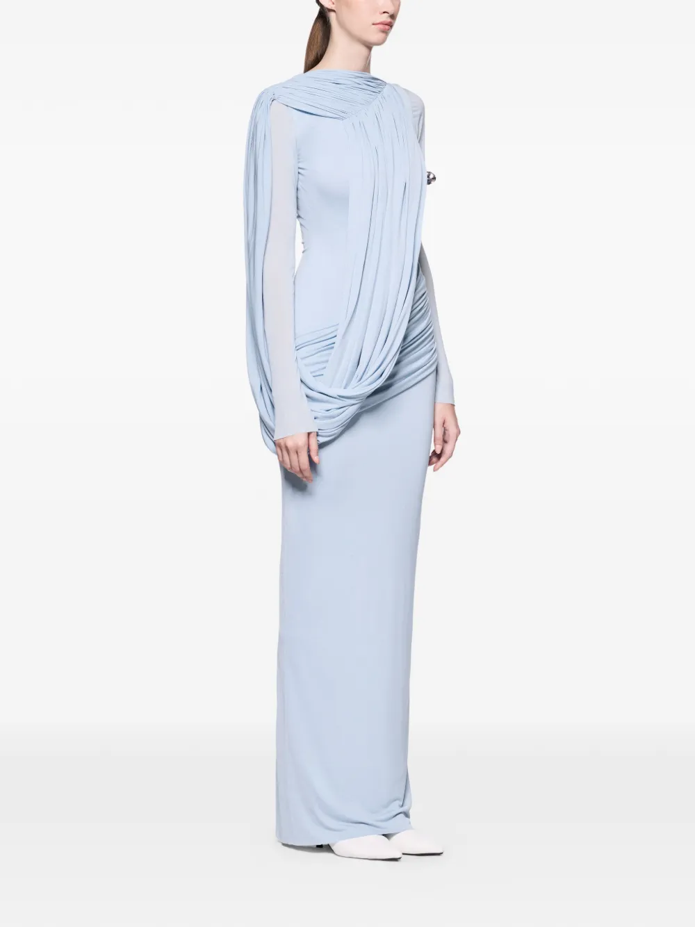  Chats By C.dam Vestido Largo Flavia - Azul 