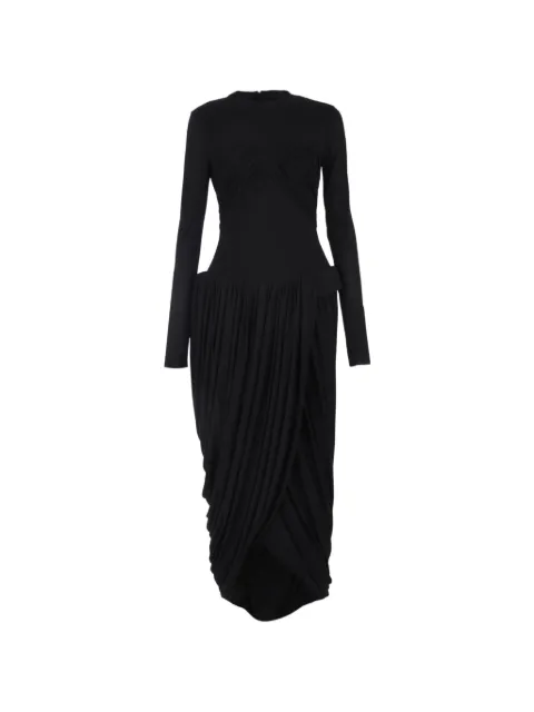 CHATS BY C.DAM Judie draped midi dress