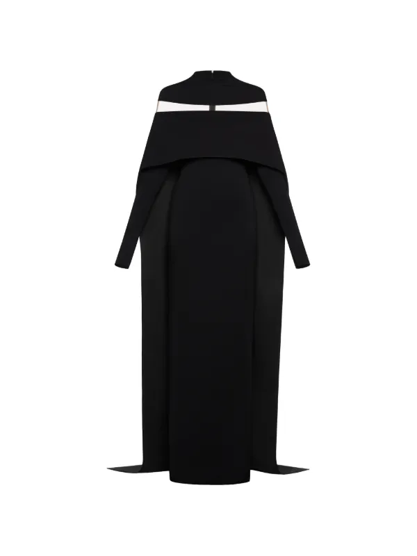chats by c dam black dress DEEMA AL ASADI Dress CHATS by C.DAM