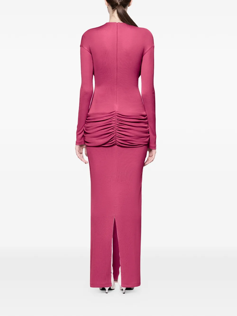 CHATS BY C.DAM Azora maxi-jurk Roze