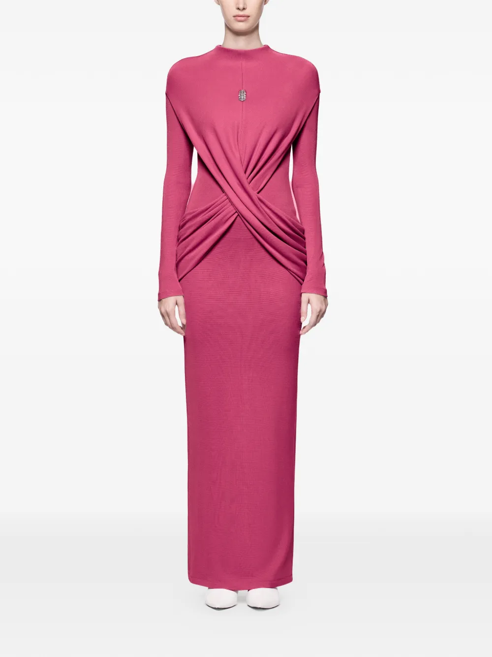 CHATS BY C.DAM Azora maxi-jurk Roze
