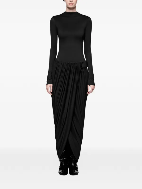 chats by c dam black dress CHATS BY C.DAM Pietra Sleeveless Maxi Dress | Black