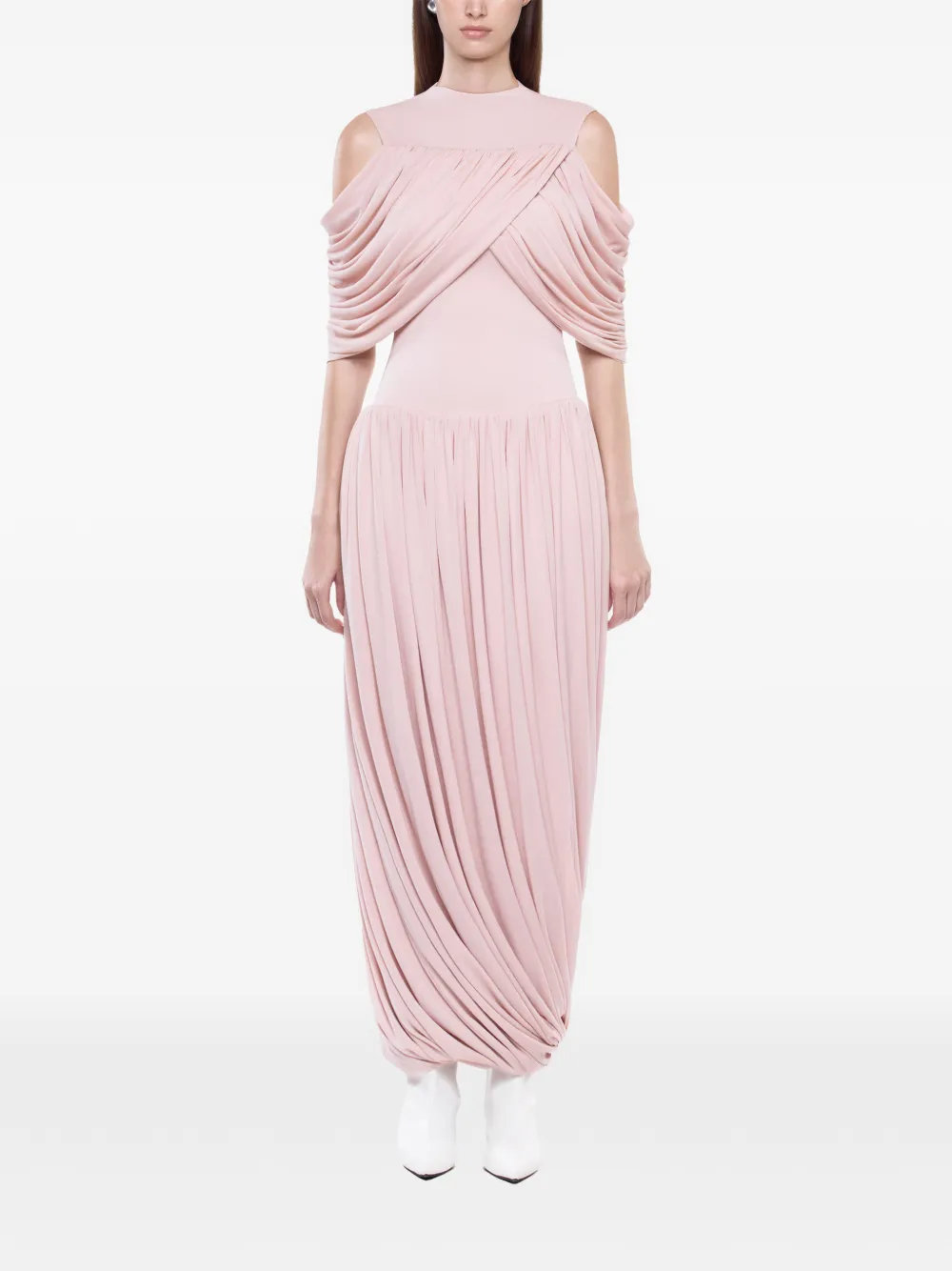 CHATS BY C.DAM Ethel maxi-jurk Roze