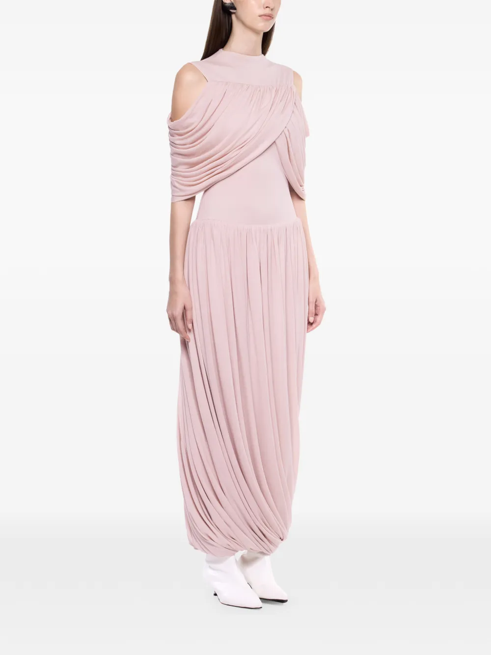 CHATS BY C.DAM Ethel maxi-jurk Roze