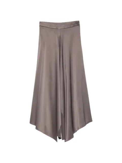 Alysi handkerchief-hem midi skirt