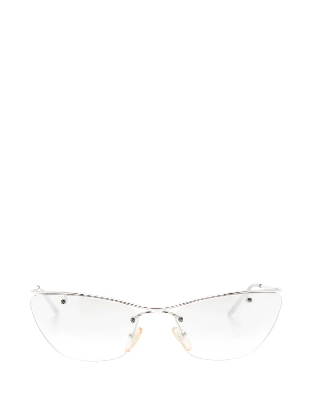 Christian Dior Pre-Owned 2010s rahmenlose Sonnenbrille - Silber