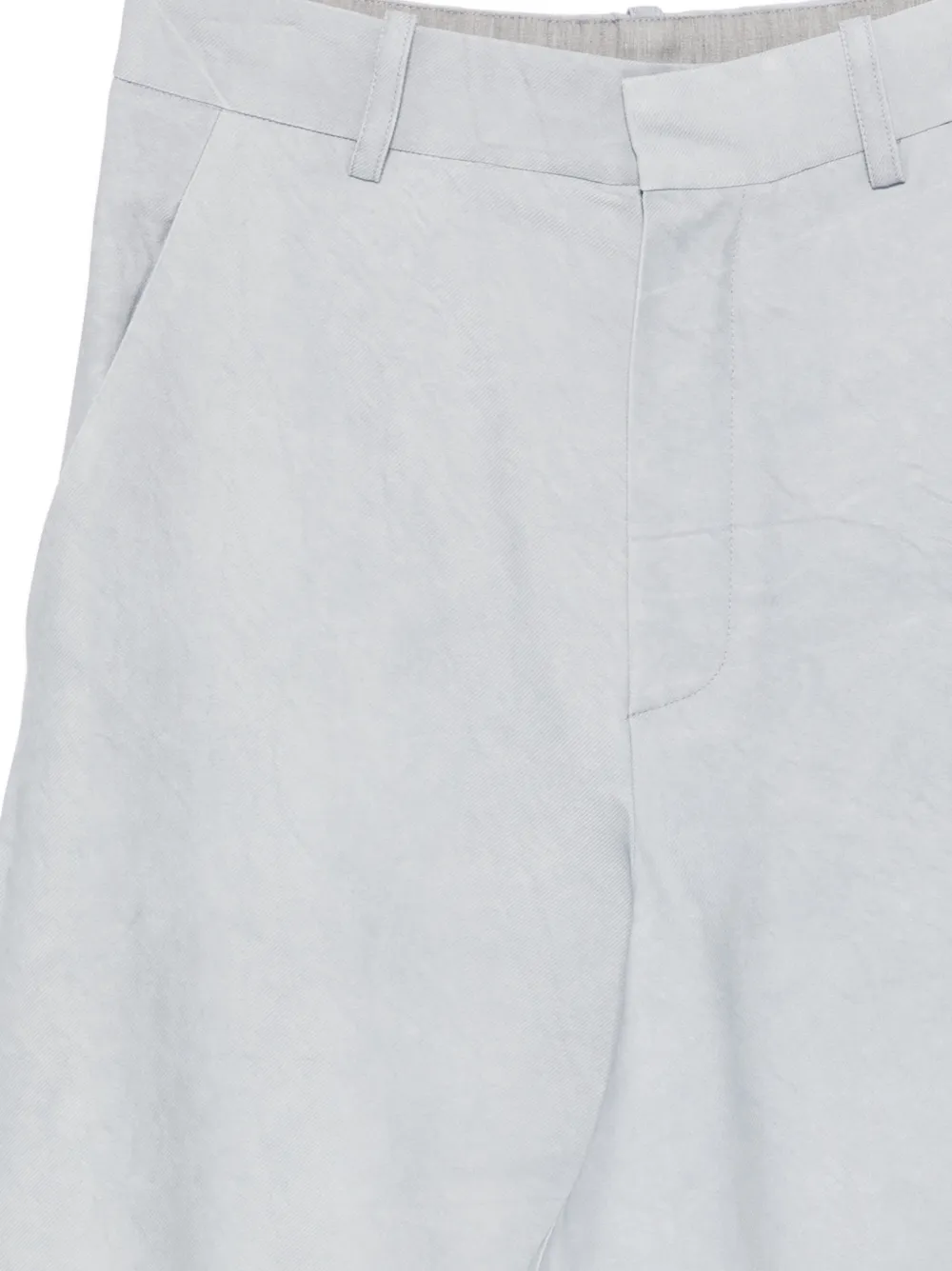  Alysi Flat-front Trousers - Blue 