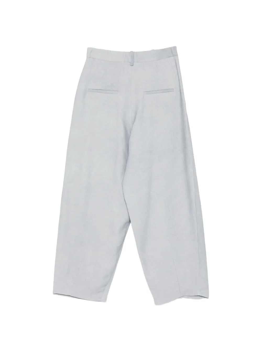  Alysi Flat-front Trousers - Blue 