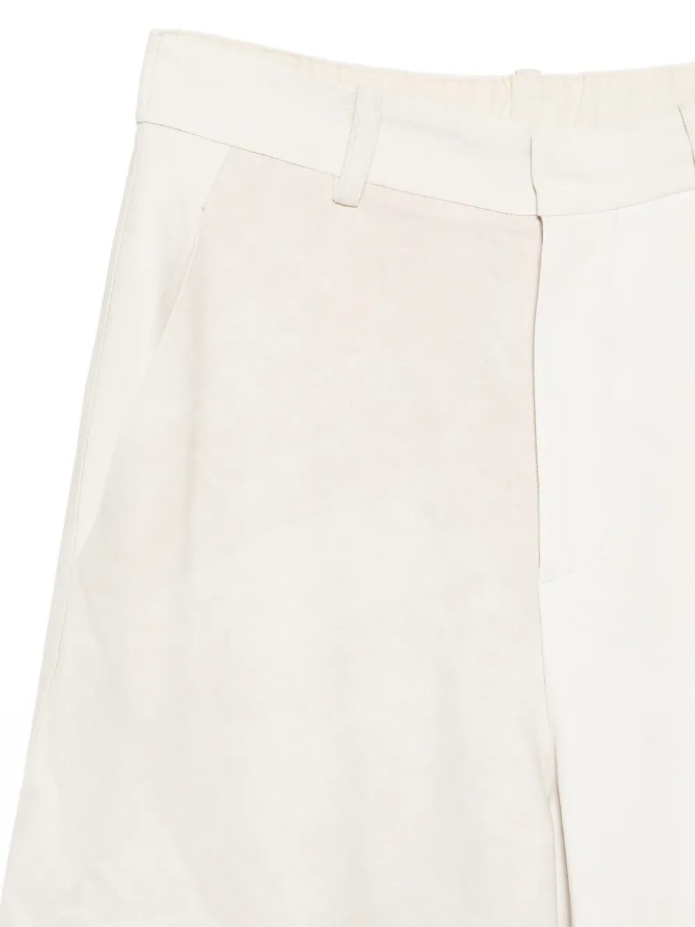 Alysi Broek met toelopende pijpen Beige