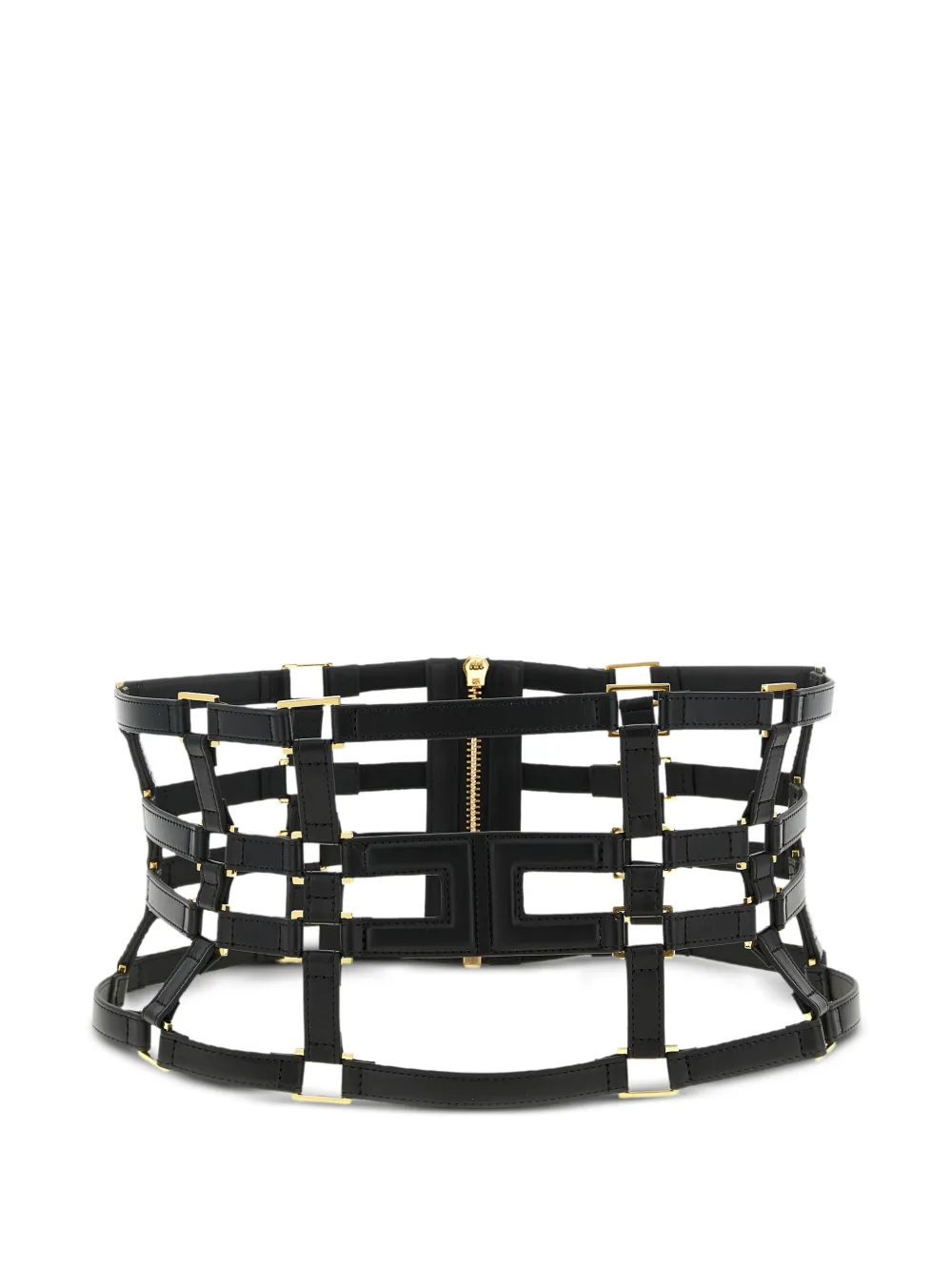 Elisabetta Franchi cut-out belt - Nero