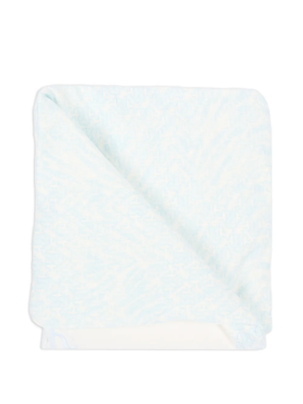 Monogram Border Blanket