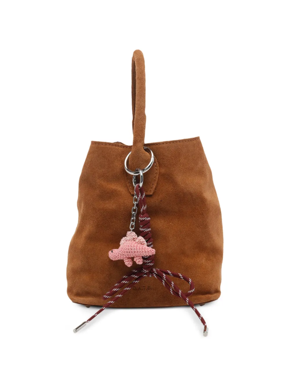 Paniere Suede Detachable-Strap Handbag