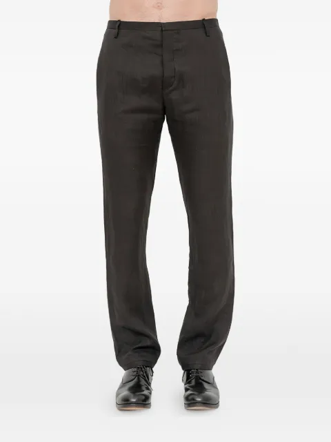 Label Under Construction XY Axis linen trousers