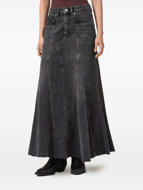 AllSaints Alma A-line maxi skirt