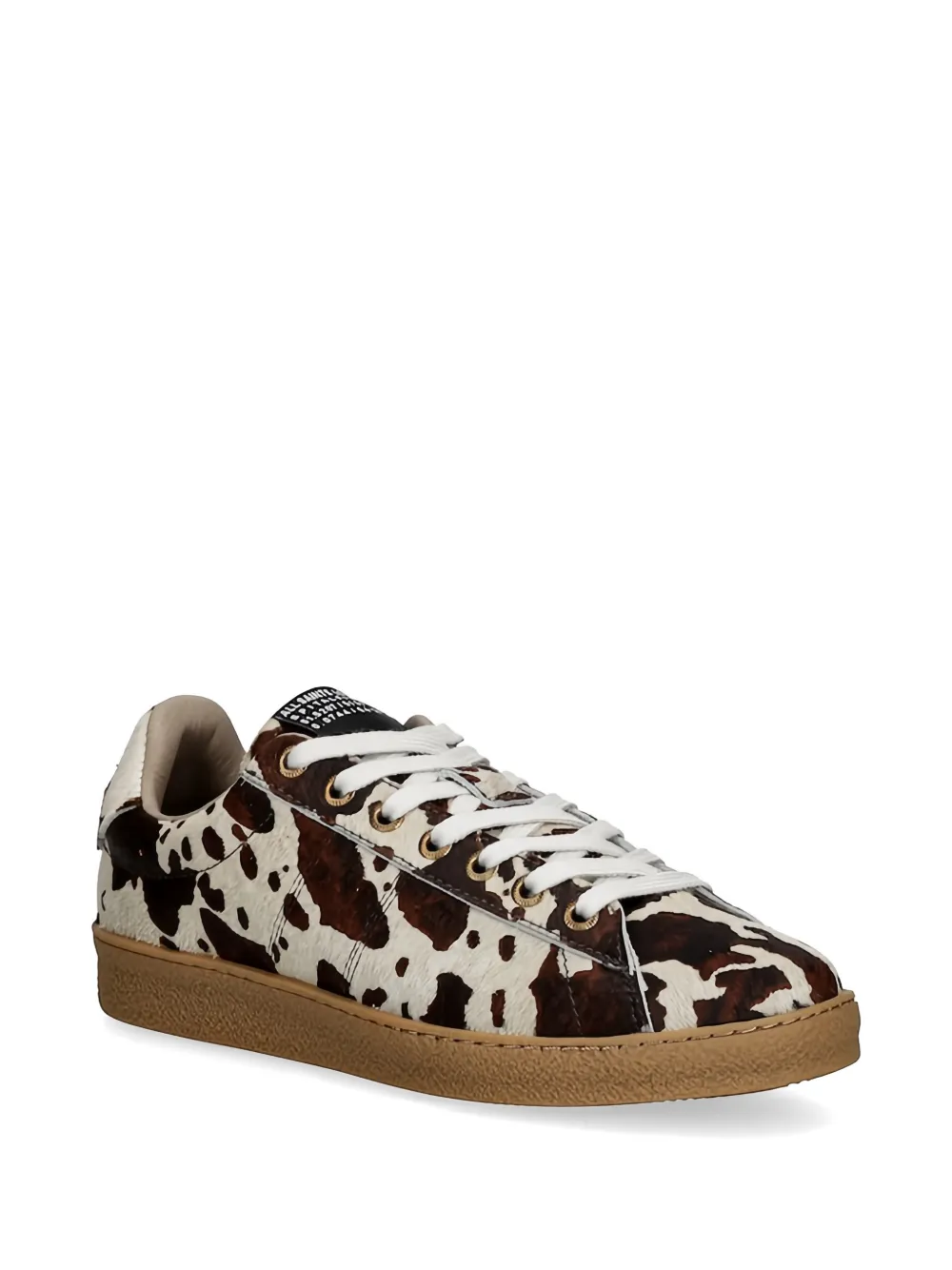 AllSaints cowhide print sneakers Beige