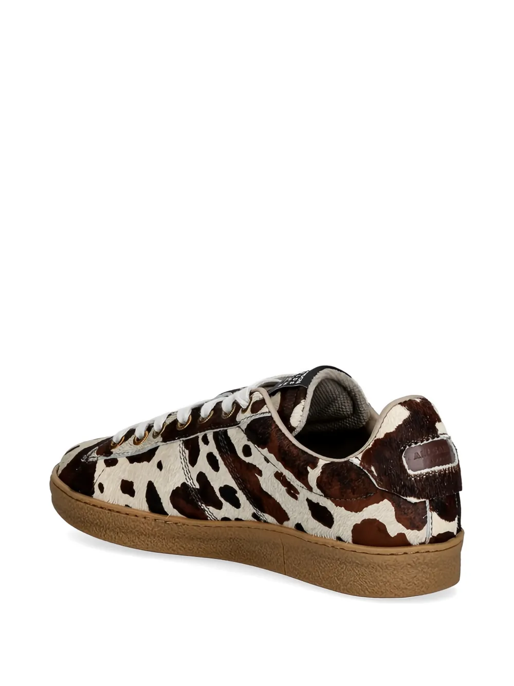 AllSaints cowhide print sneakers Beige