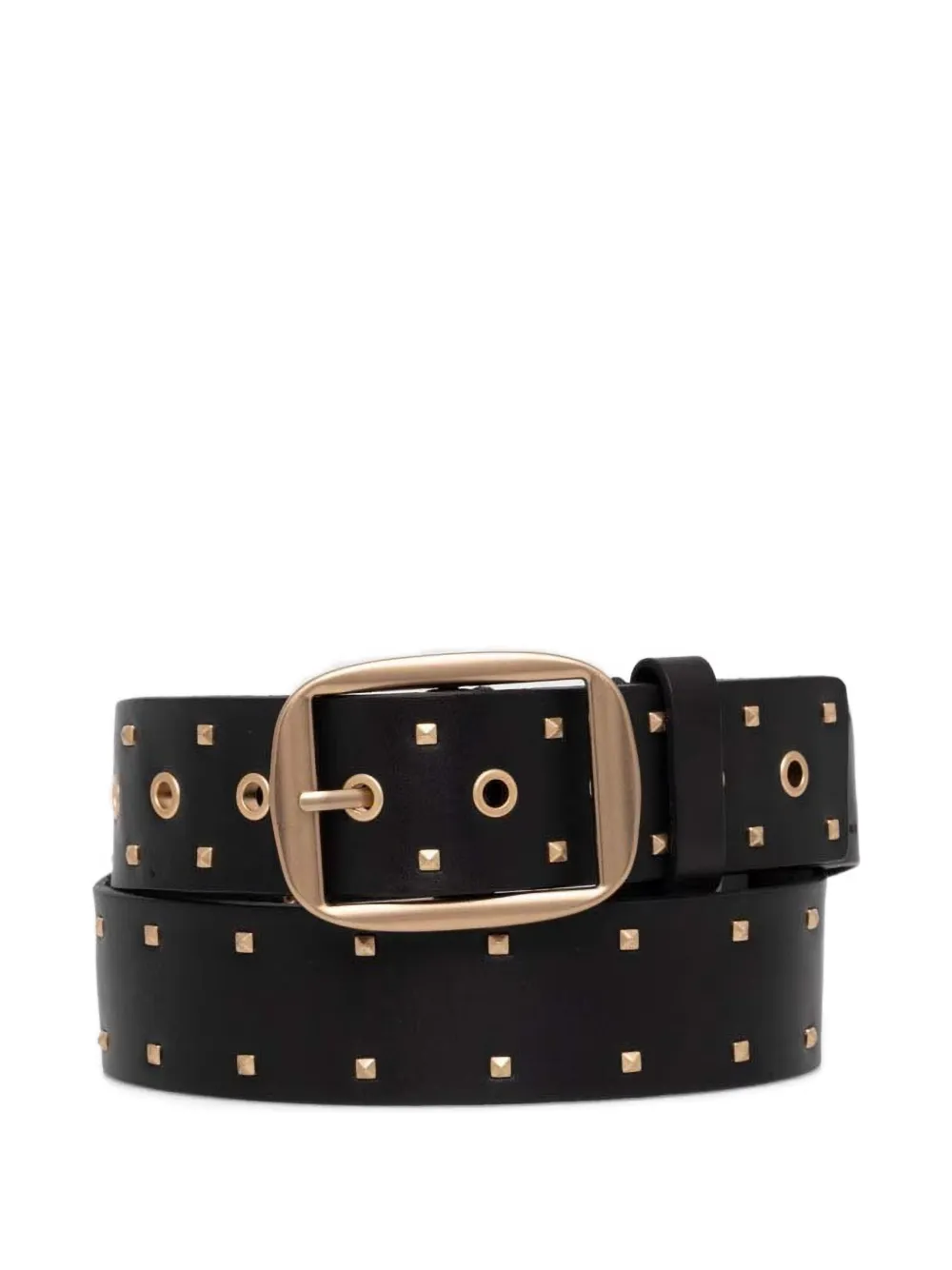 AllSaints studded eyelet belt - Nero