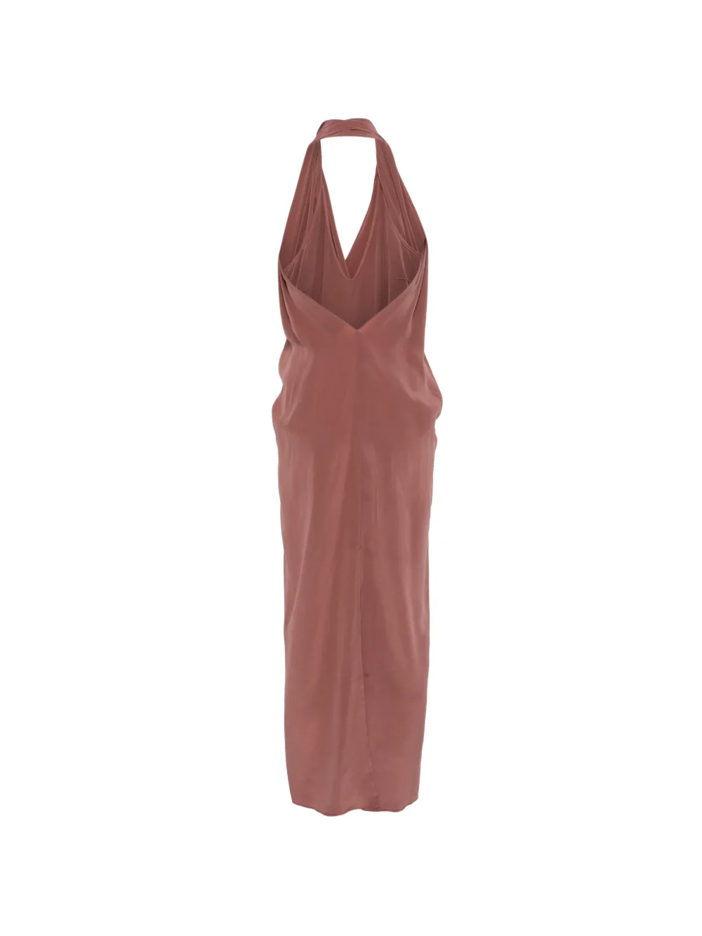  Alysi Draped Halterneck Dress - Pink 