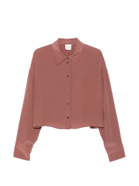 Alysi long-sleeve cropped shirt