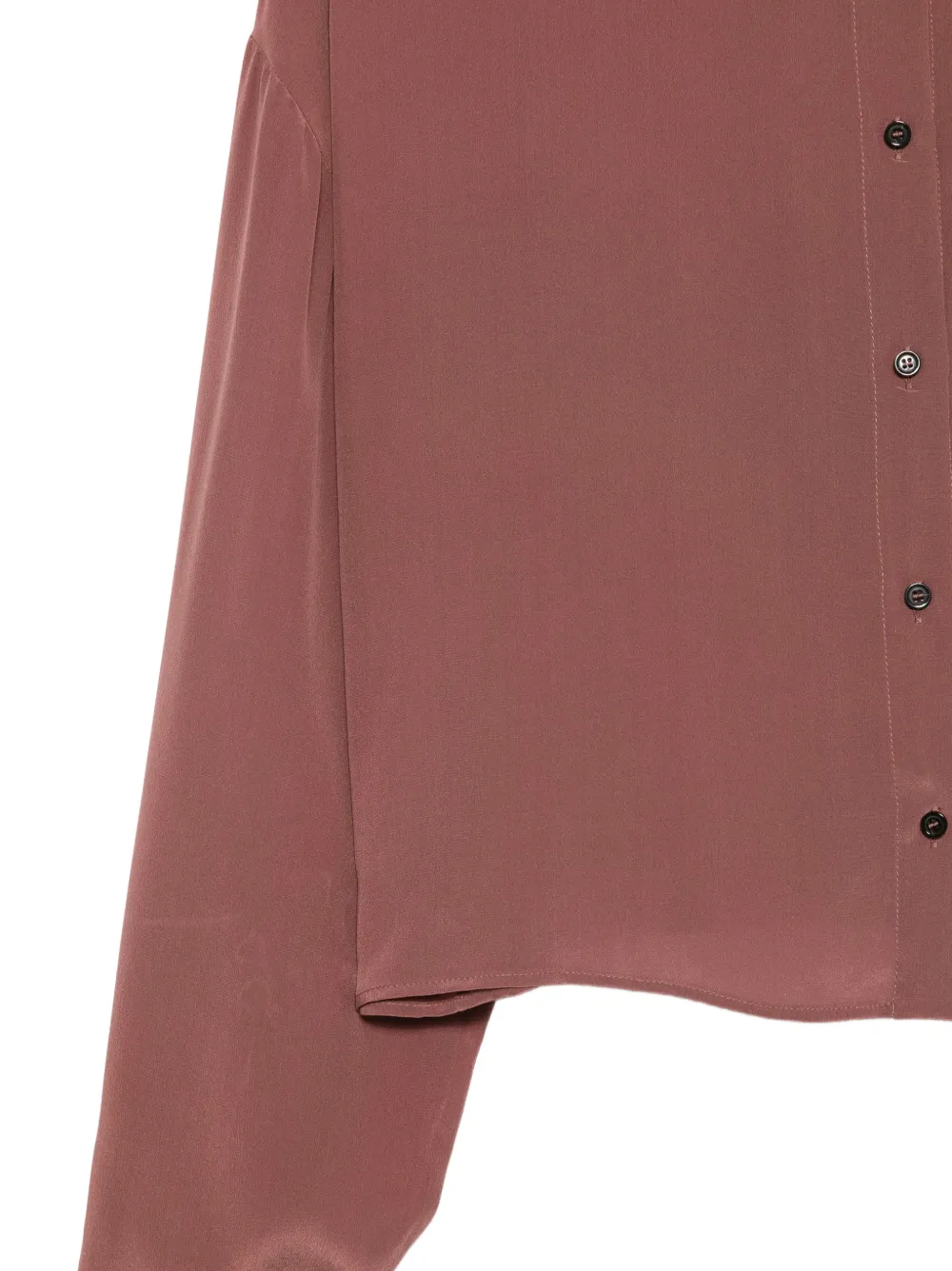Alysi Cropped blouse Bruin