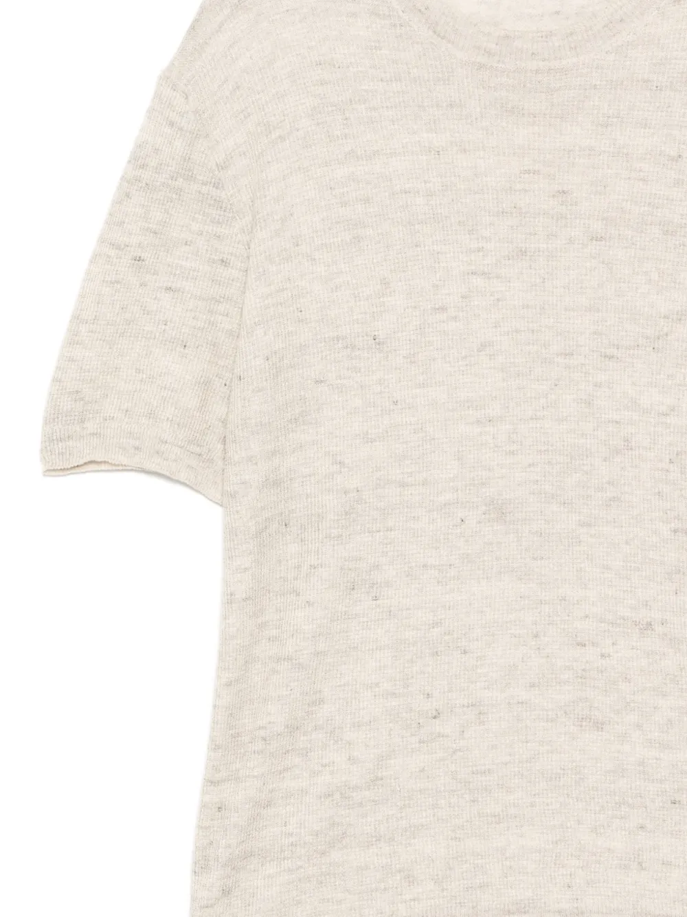 Barena Tuga gebreid T-shirt Beige