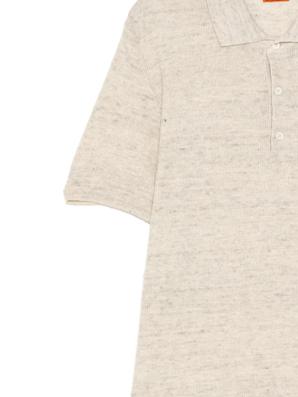 Barena Poloshirt met knopen Beige