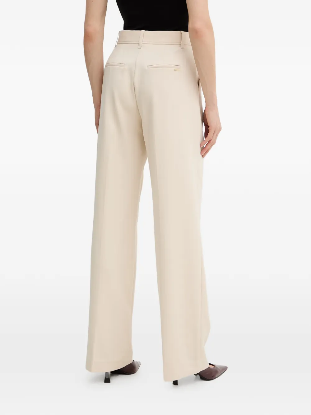 GUESS USA Geplooide pantalon Beige