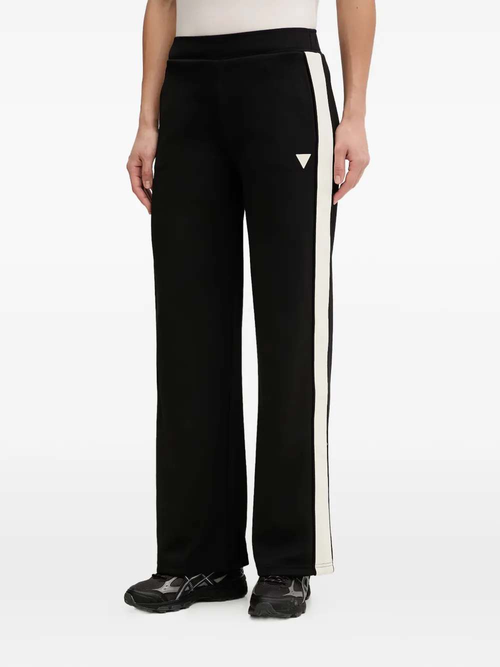 GUESS USA stripe-detail track pants - Nero