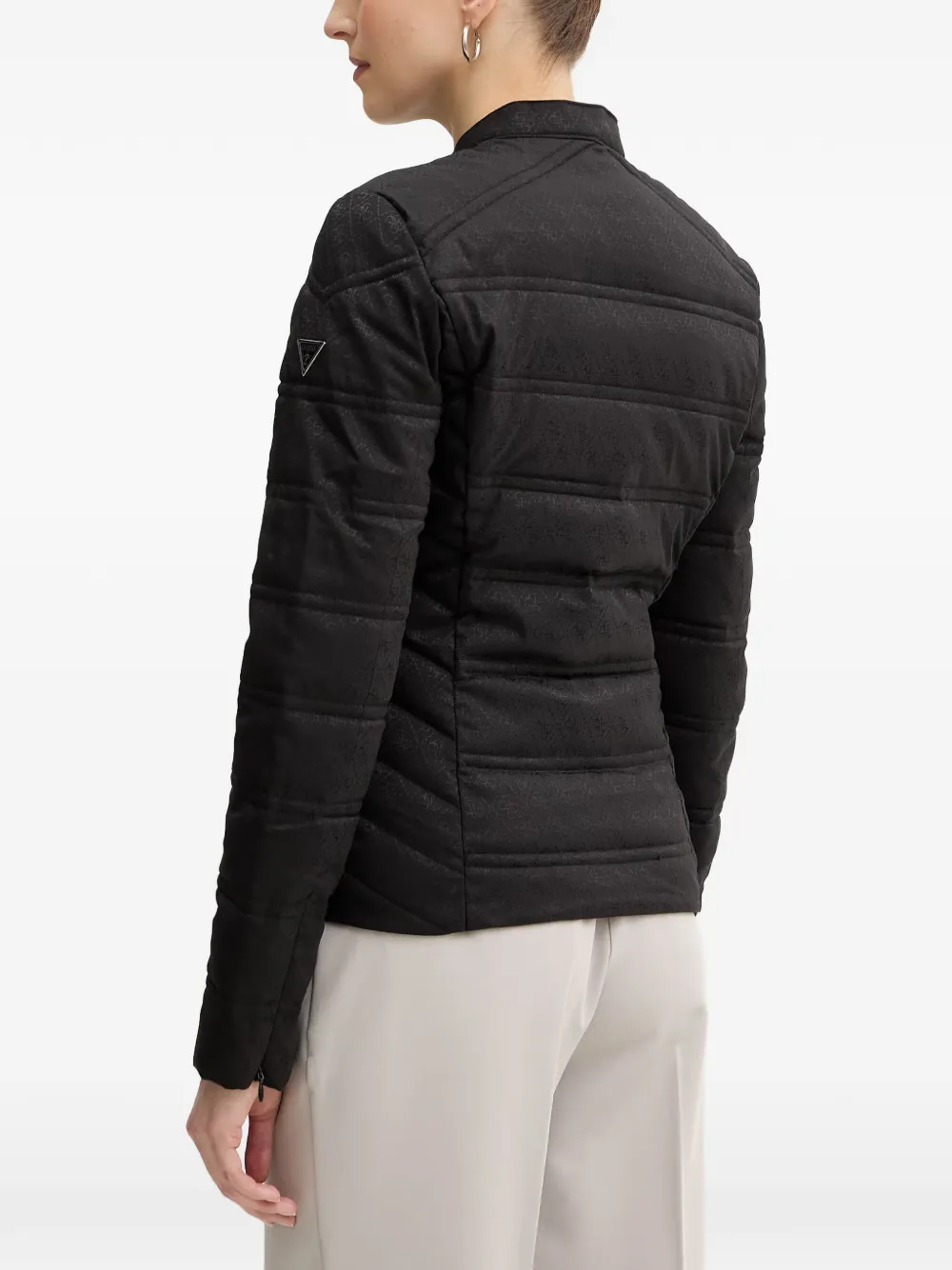 GUESS USA Vona gewatteerd jack Zwart