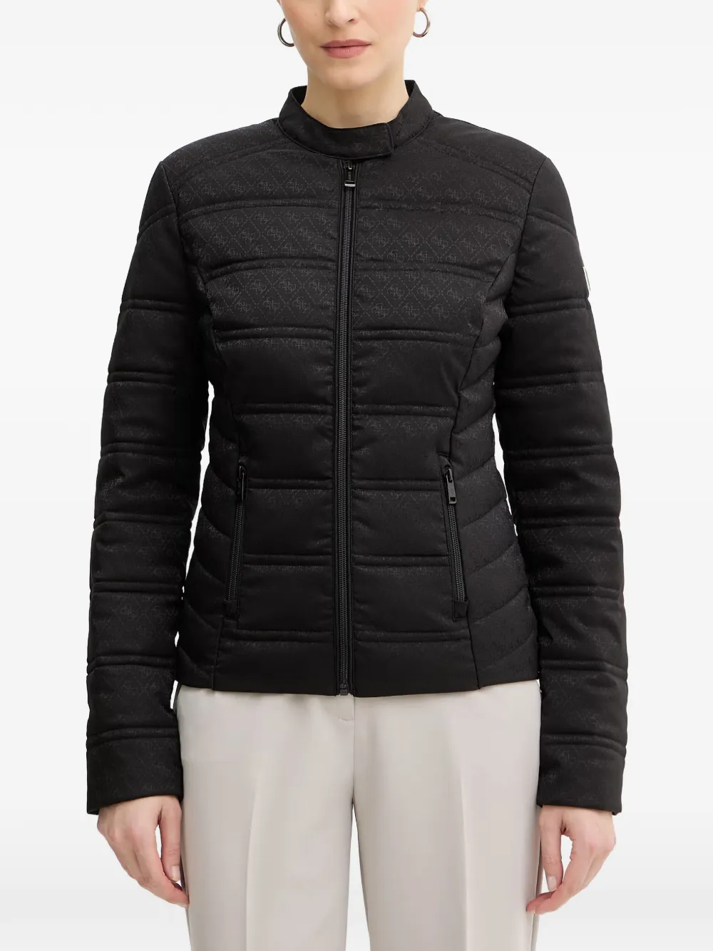 GUESS USA Vona quilted jacket - Black