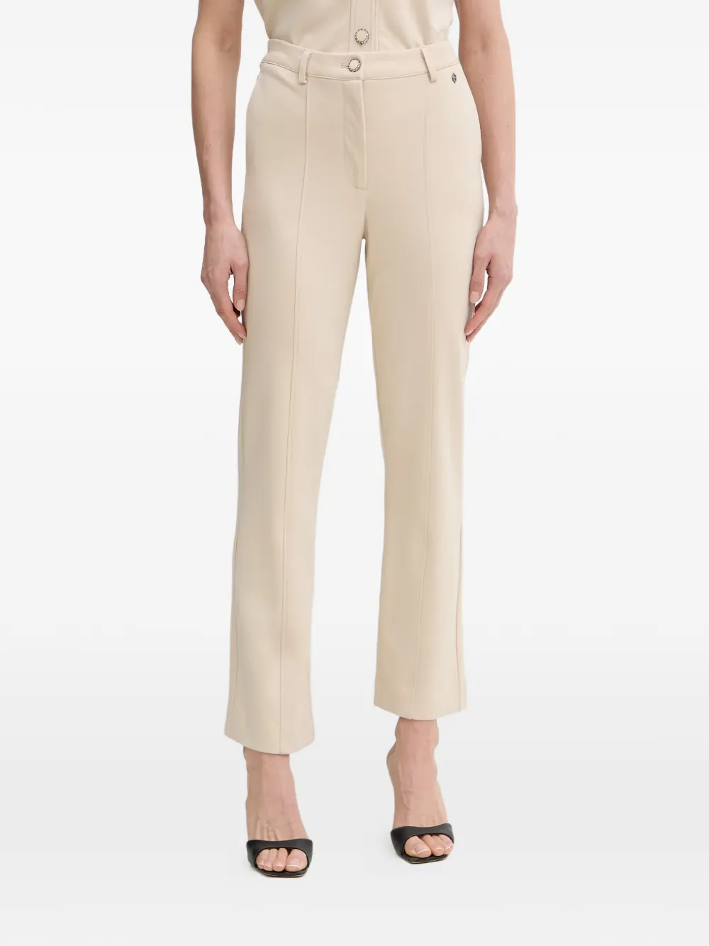 GUESS USA straight-leg trousers - Toni neutri