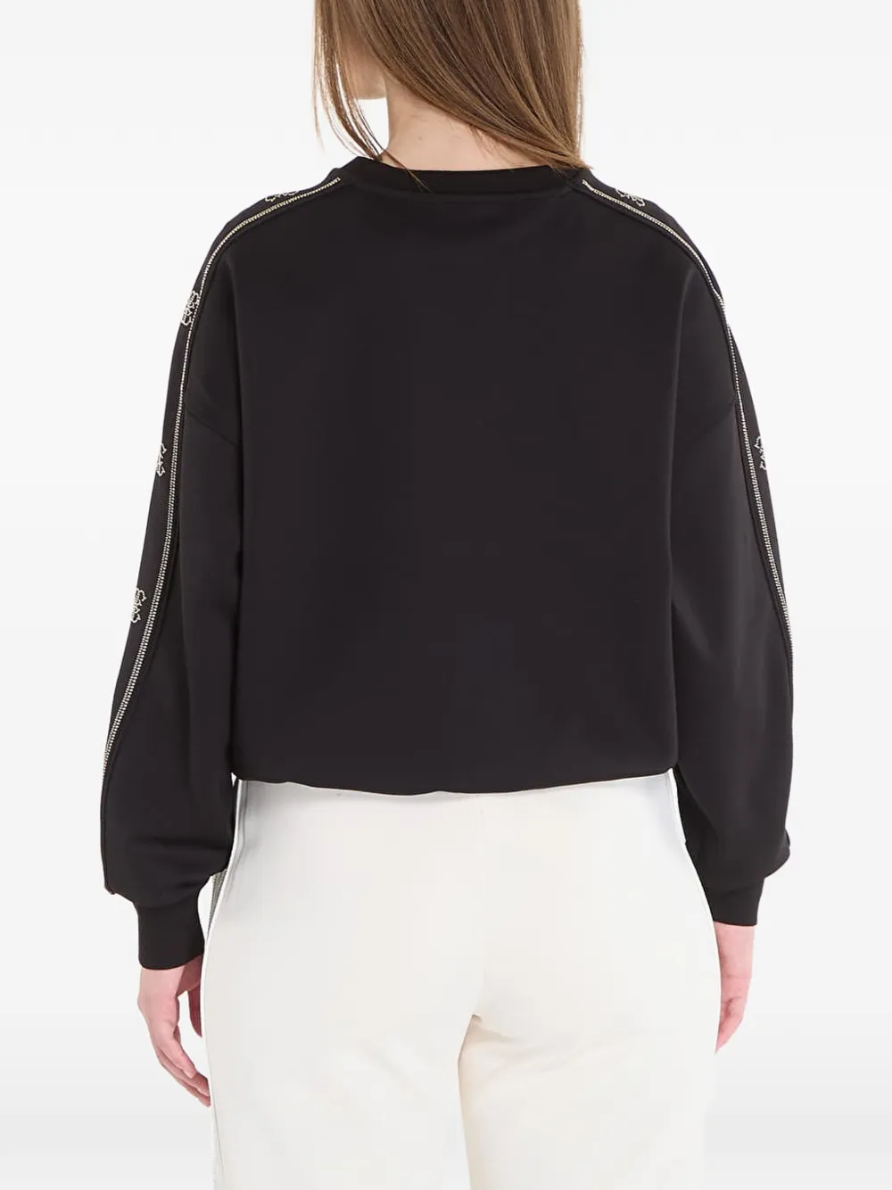 GUESS USA Sweater met logo Zwart