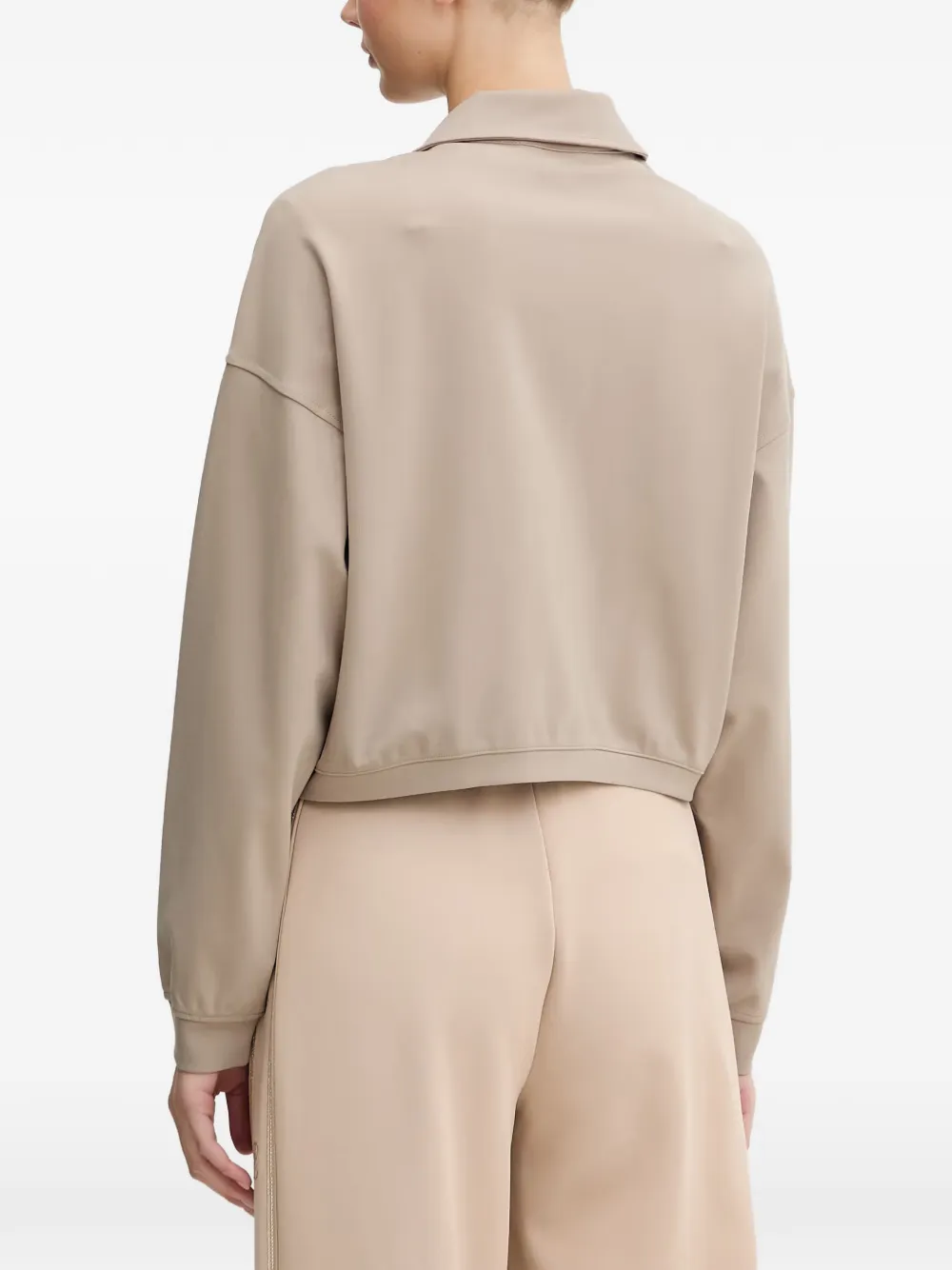 GUESS USA Cropped jack met rits Beige