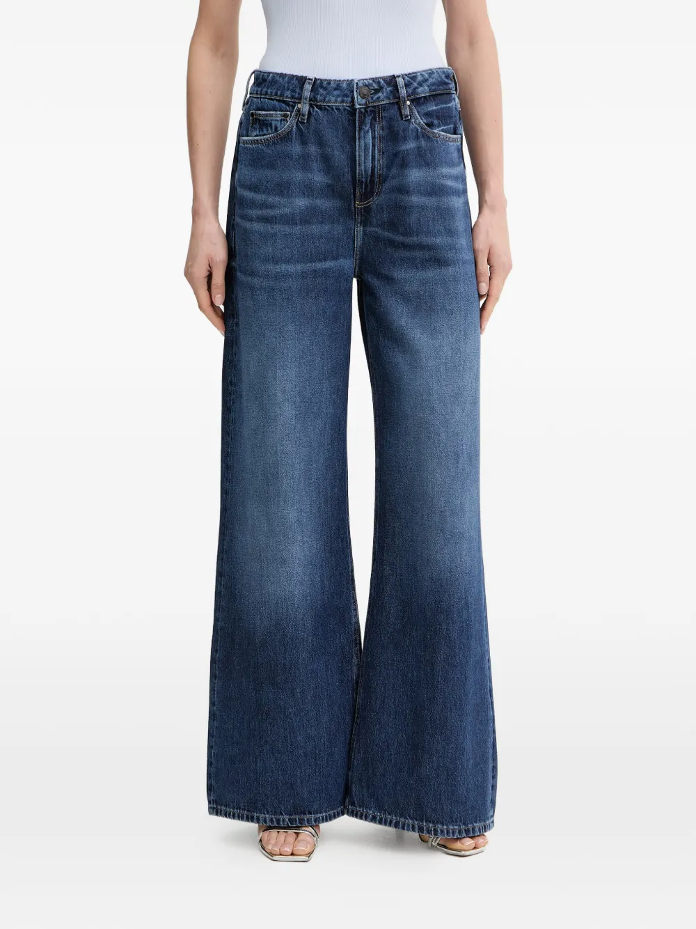 GUESS USA Bellagio wide-leg jeans - Blu