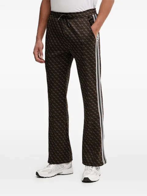 GUESS USA monogram stripe trousers