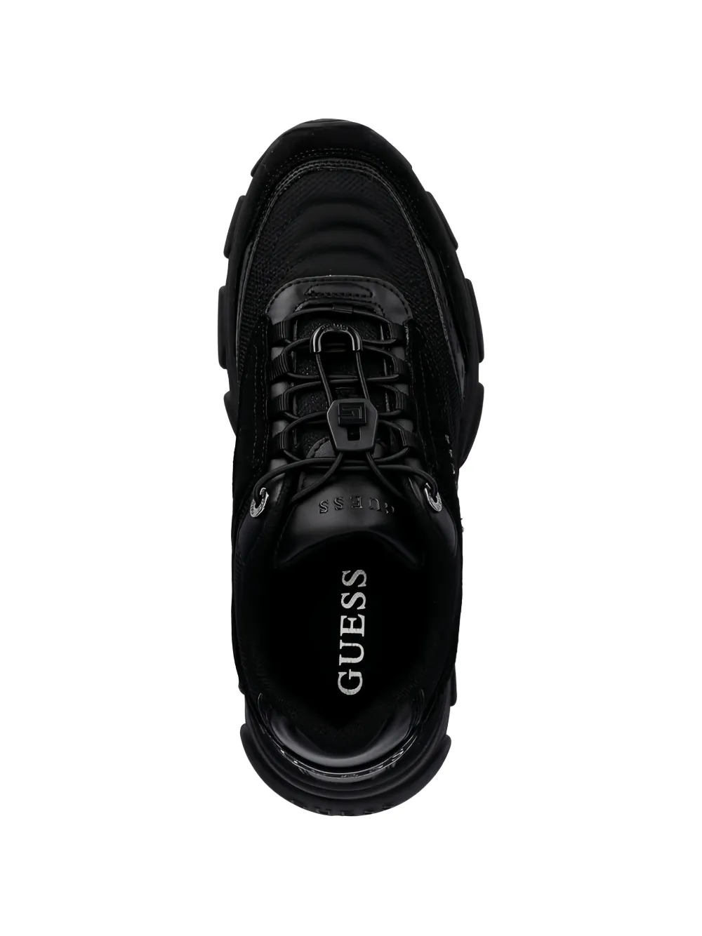 GUESS USA lace-up sneakers Zwart