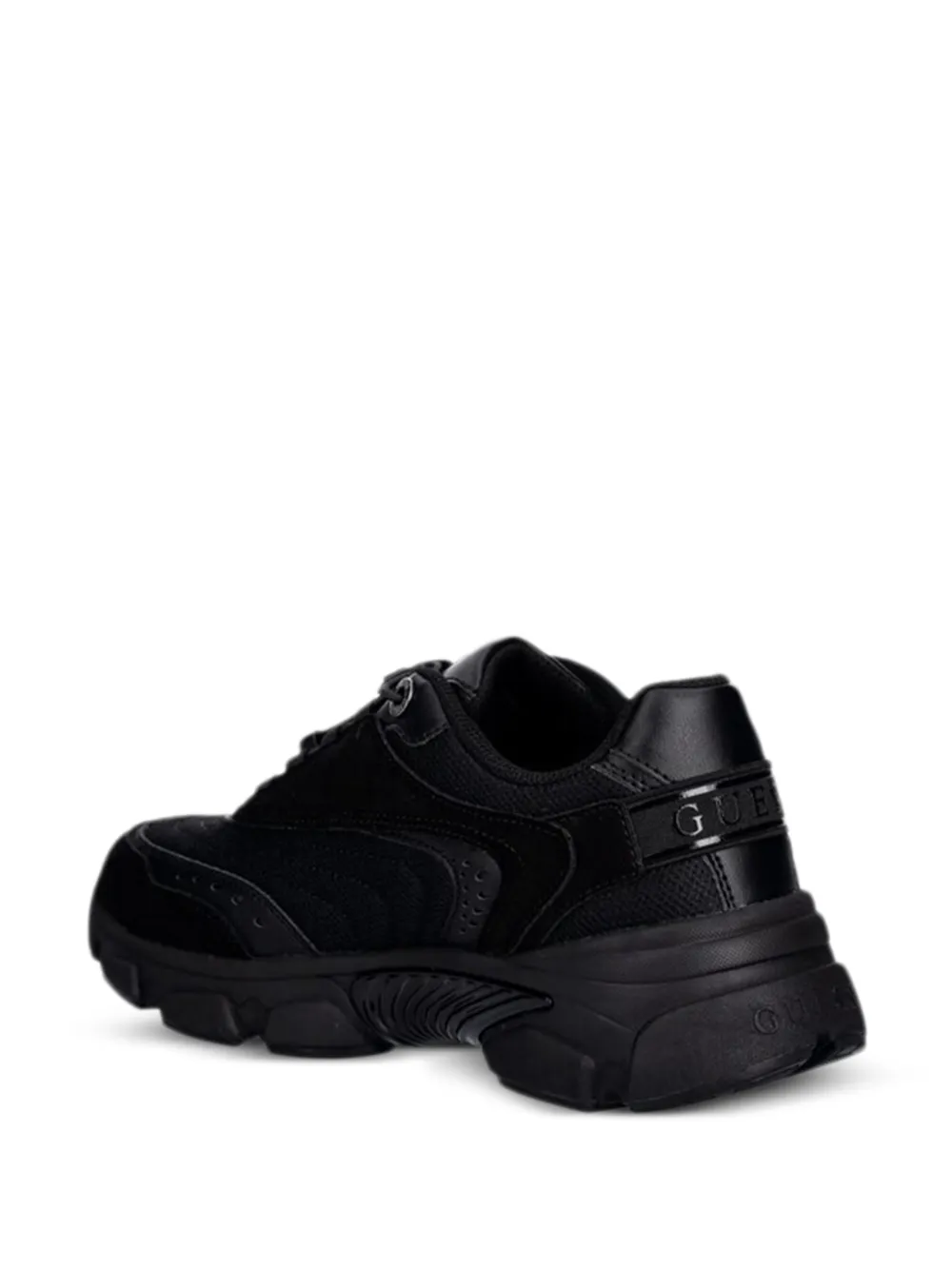 GUESS USA lace-up sneakers Zwart