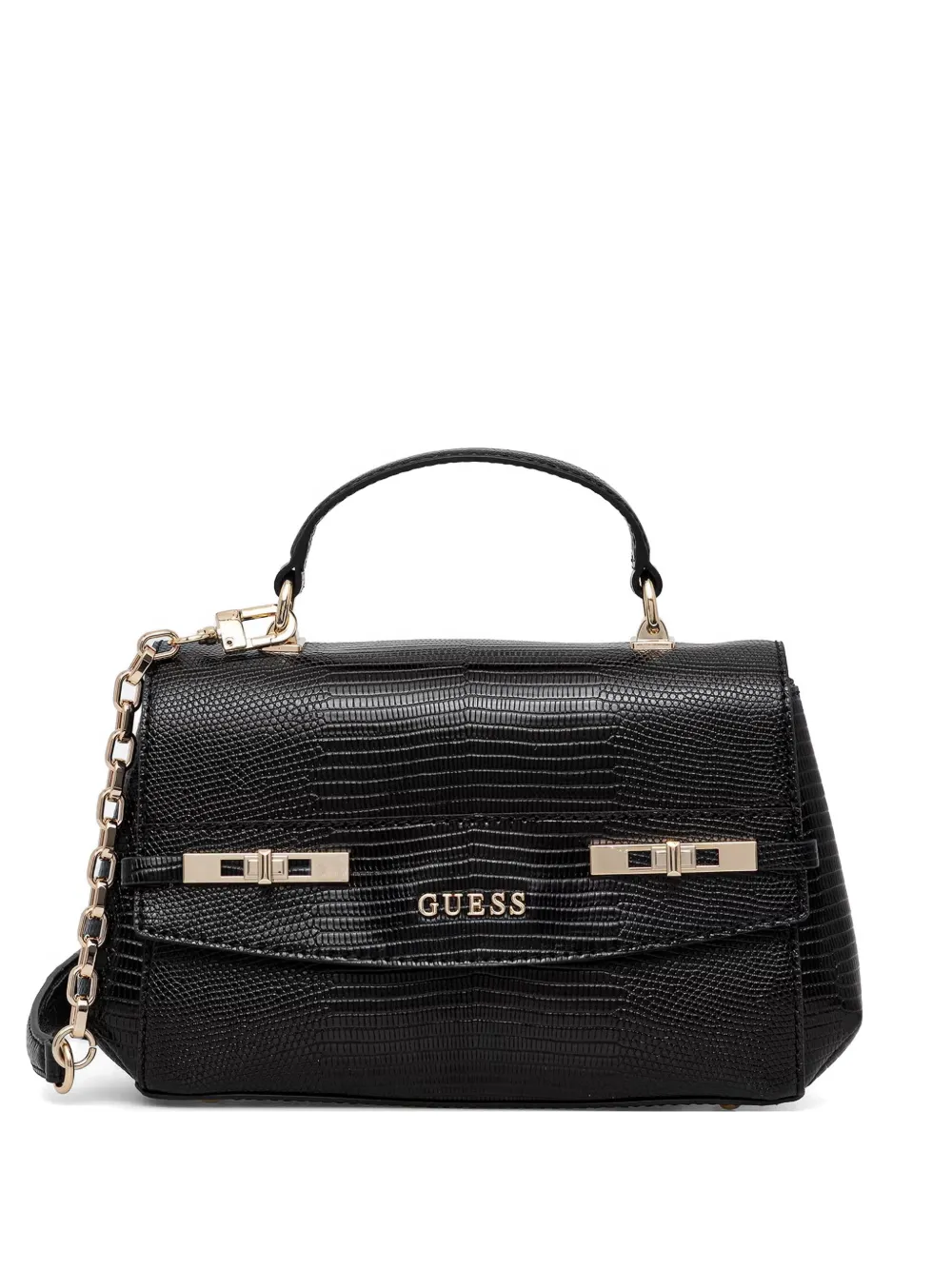 GUESS USA Melinda chain shoulder bag - Nero