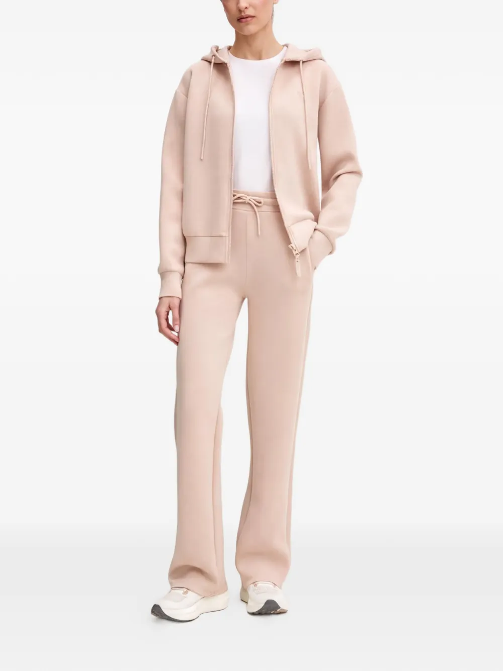 GUESS USA Hoodie met rits Roze