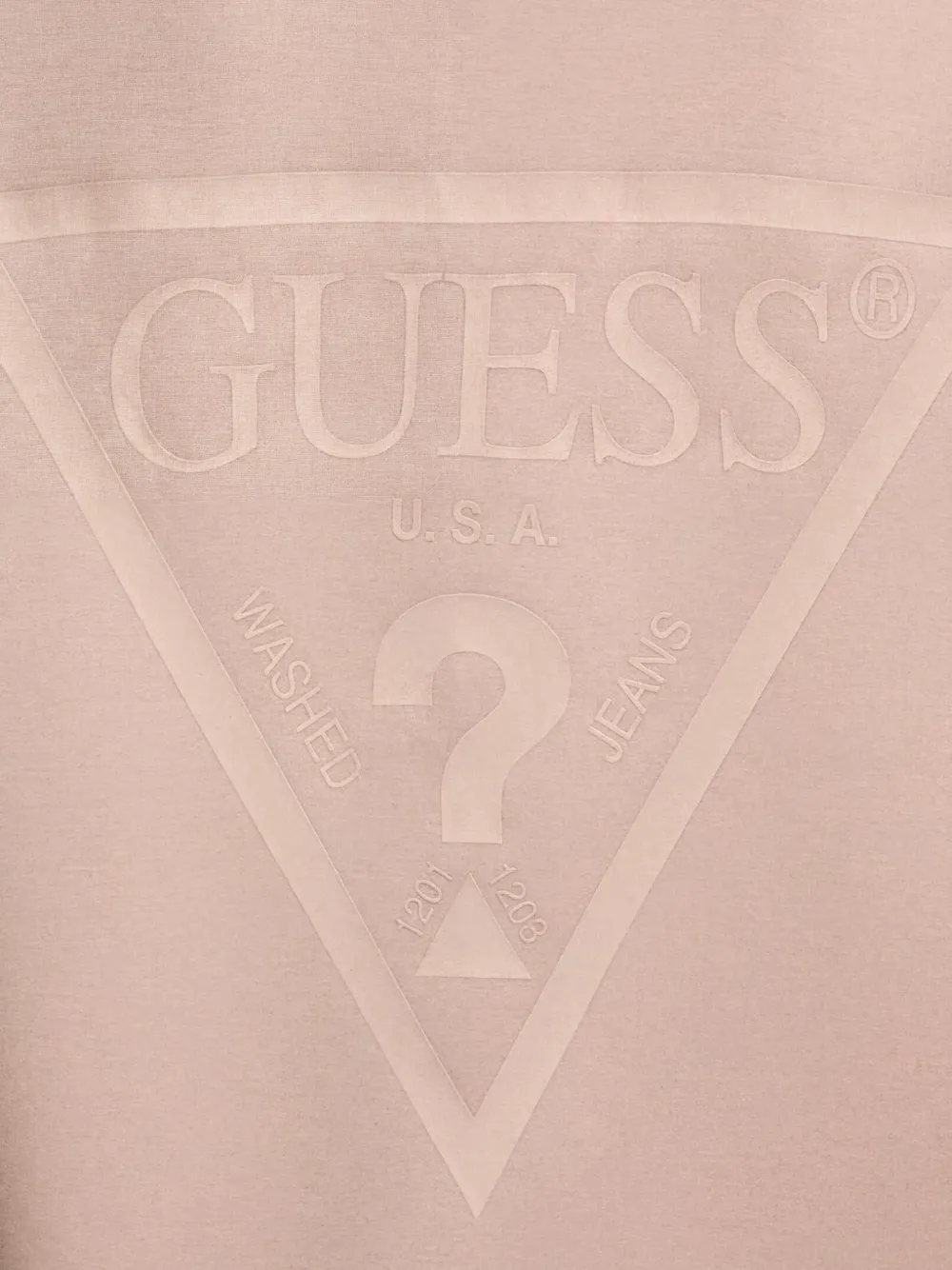 GUESS USA Hoodie met rits Roze