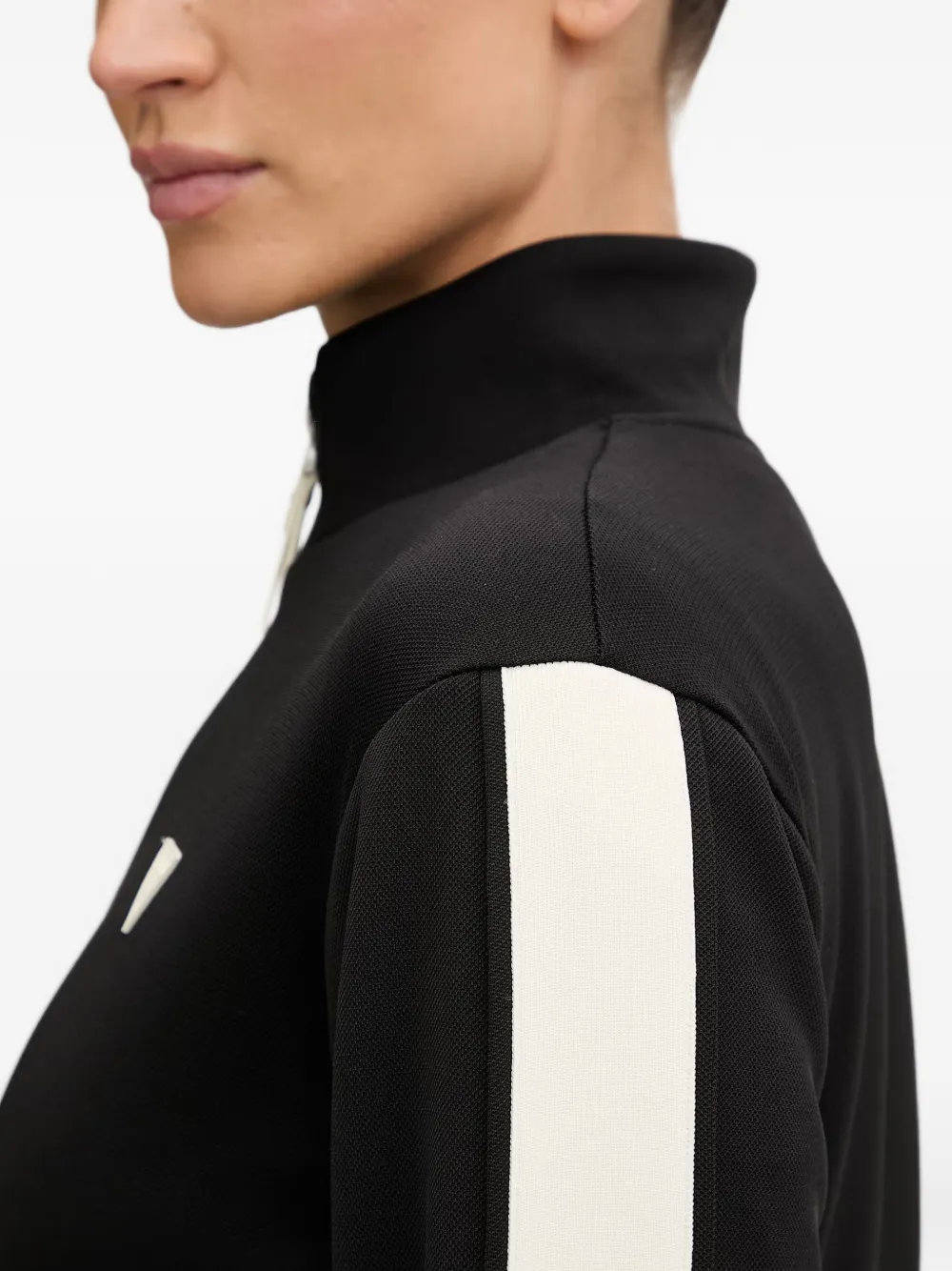 GUESS USA Marlene zip-up sweatshirt Zwart